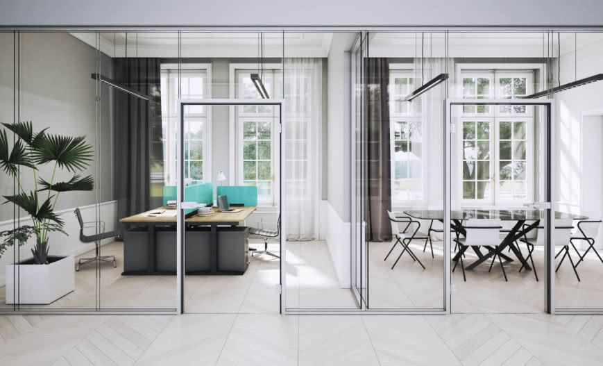 Systemy ścian wewnętrznych MB–HARMONY OFFICE